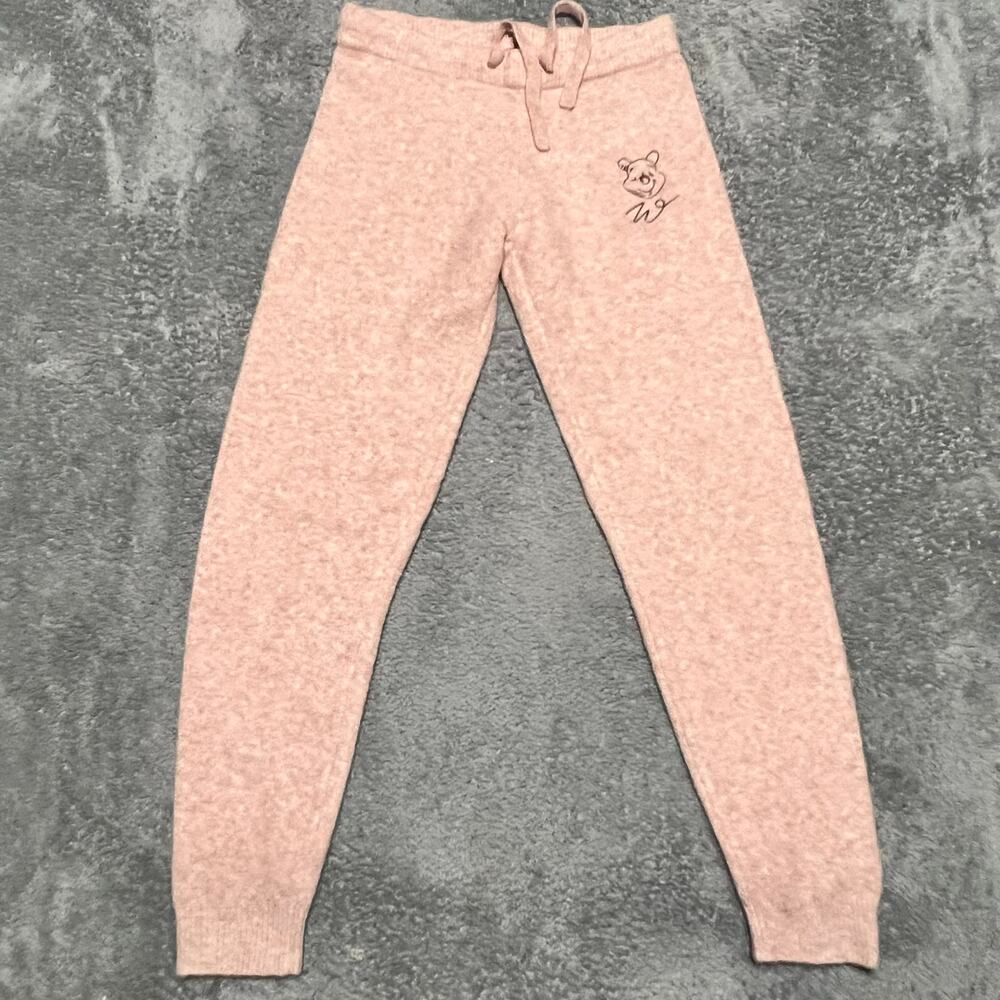 Winnie The Pooh Pants Womens Small Sweater Pink *flaw